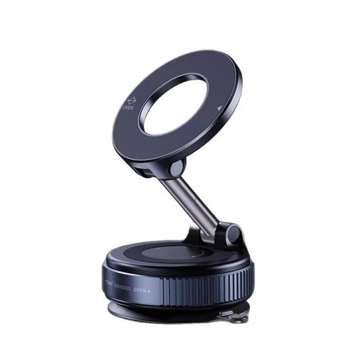 New foldable vacuum adsorption magnetic car phone holder 2025 suction