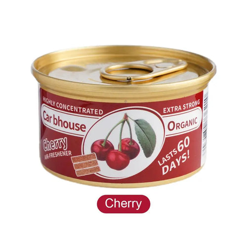 Car Air Freshener Bubble Gum Scent Organic Cans Odor Eliminator