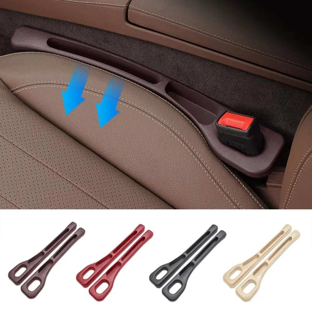 2x Car Seat Gap Filler Organizer U Waterproof Car Seat Gap Plug Strip