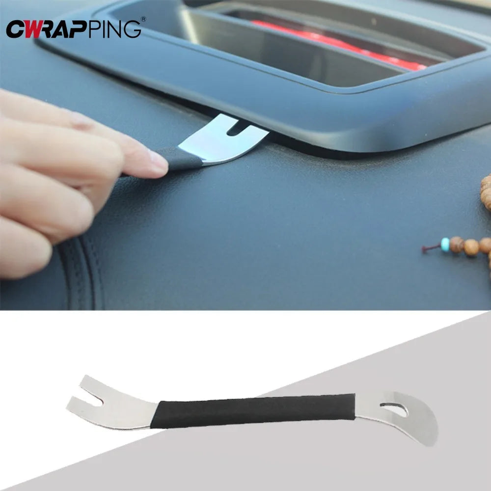 Car Dashboard Trim Removal Tool Stainless Steel Auto Audio Terminal