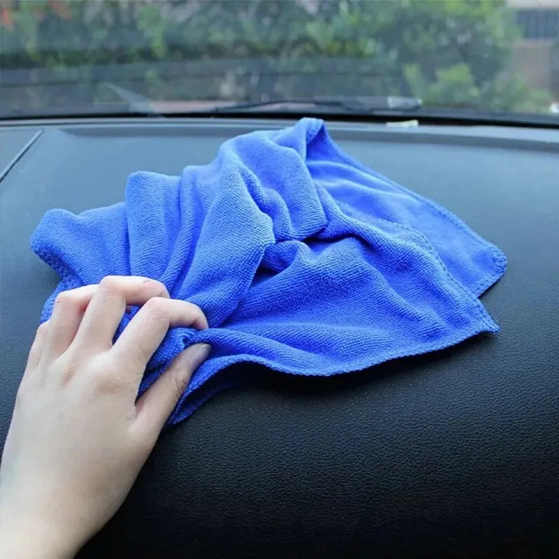 20/10PCS Car Cleaning and Washing Square Towel Super Absorbent and Non