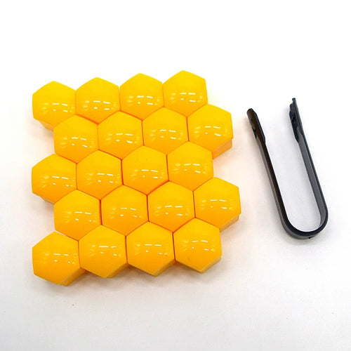 New 20Pcs 17/19/21mm Car Wheel Nut Bolt Head Cover Cap Protective Bolt