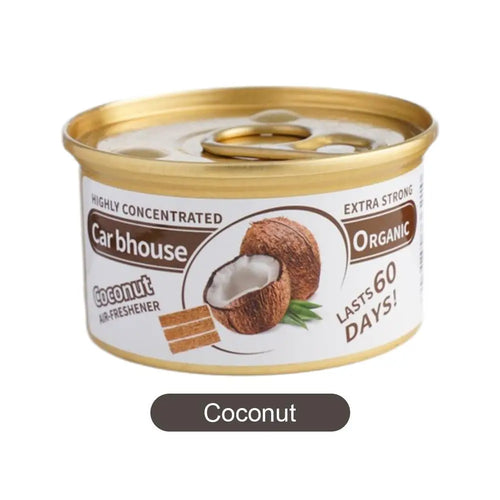 Car Air Freshener Bubble Gum Scent Organic Cans Odor Eliminator