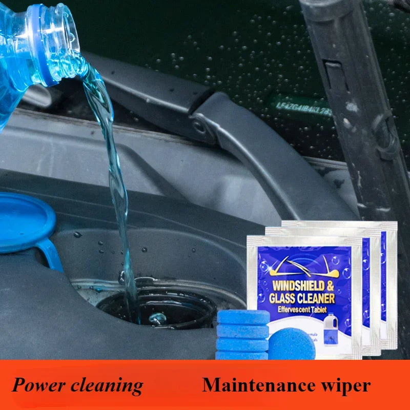 Car Windshield Glass Concentrated Washer Tablets Car Effervescent
