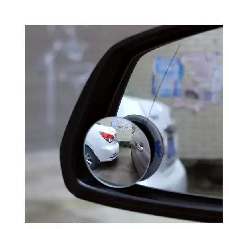 NEW 2P Car Blind Spot Mirror 360 Degree Adjustable Car Rearview Convex