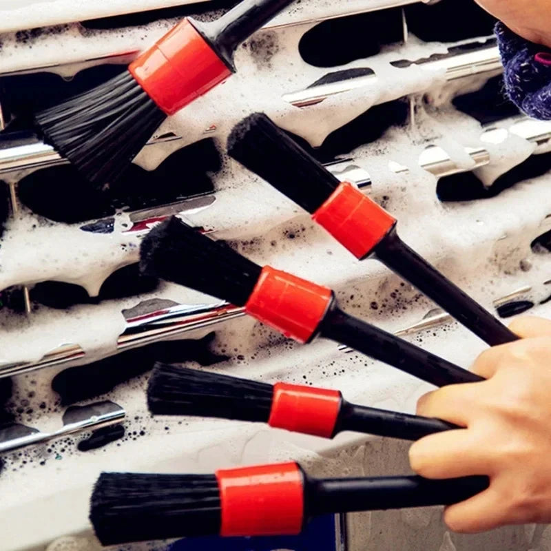 5pcs  Car Wash  Brush  Soft Brush Detail  Brush Small  Automotive