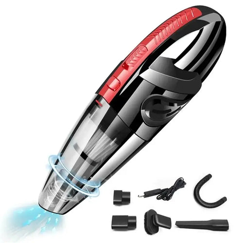 Portable Car Wireless Vacuum Cleaner Powerful Suction Rechargeable