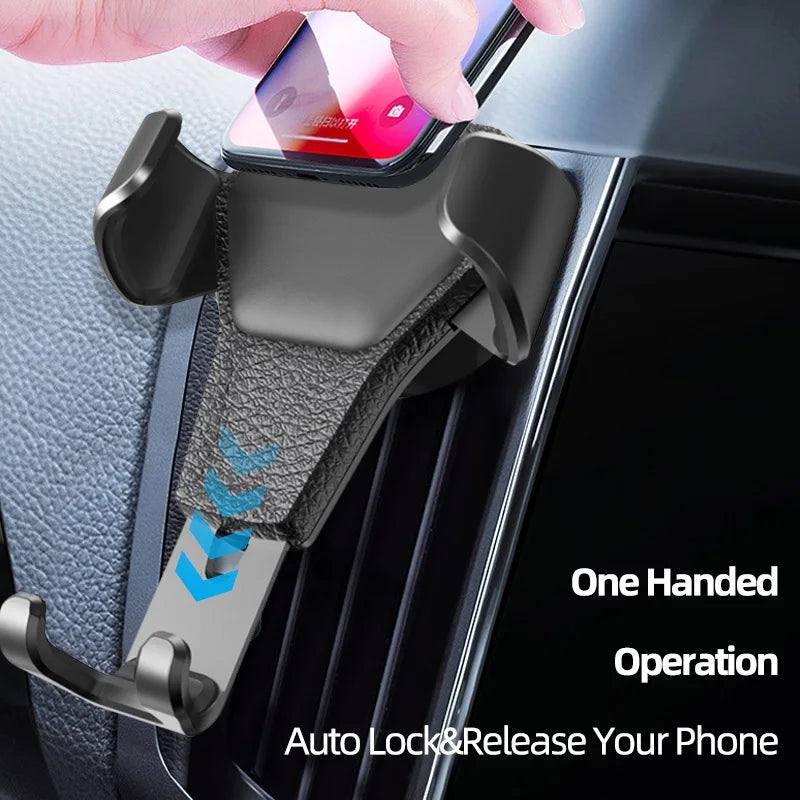 NEW Gravity Car Holder For Phone Air Vent Clip Mount Mobile Cell Stand
