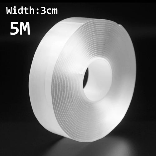 1/3/5M Traceless And Reusable Waterproof Double-sided Tape Nano Tape,