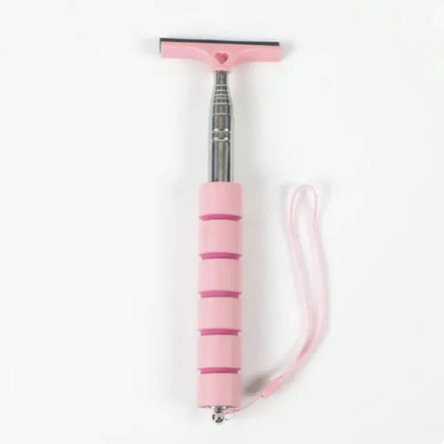 Telescopic Stainless Steel Car Rearview Mirror Wiper with Retractable