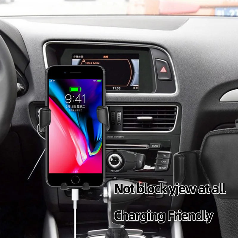NEW Gravity Car Holder For Phone Air Vent Clip Mount Mobile Cell Stand