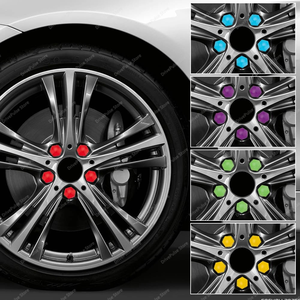 20PCS Universal Wheel Nut Covers 17/19/21mm - ust-proof wheel bolt