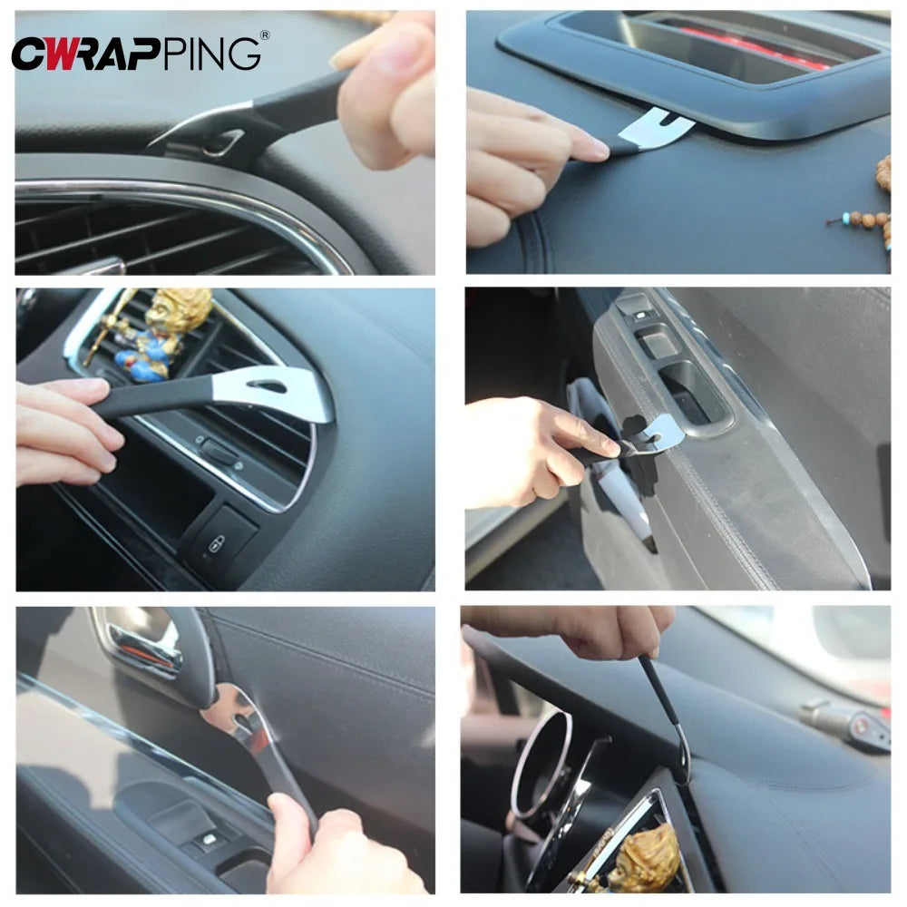 Car Dashboard Trim Removal Tool Stainless Steel Auto Audio Terminal