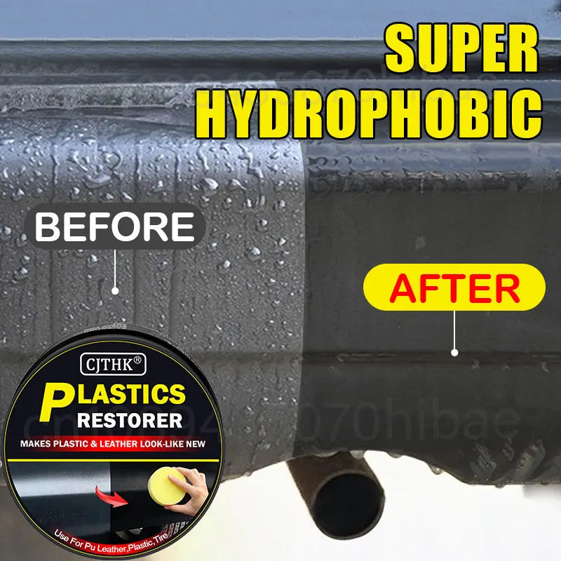 Car Plastic Restorer Back To Black Gloss Car Cleaning Products Plastic
