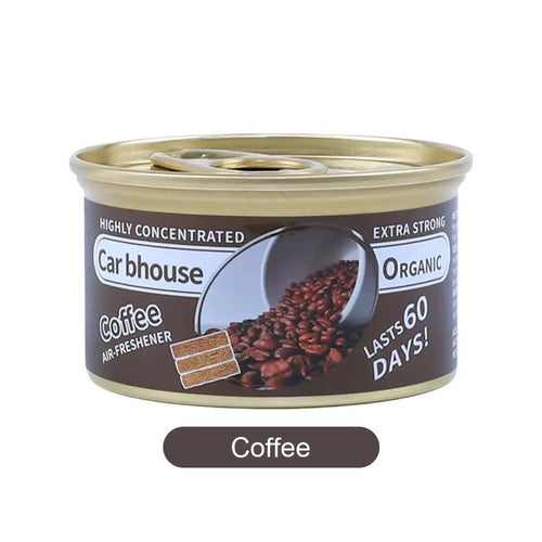 Car Air Freshener Bubble Gum Scent Organic Cans Odor Eliminator