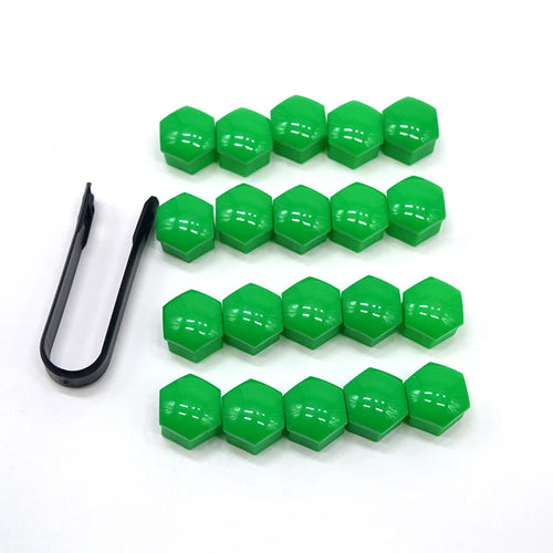 New 20Pcs 17/19/21mm Car Wheel Nut Bolt Head Cover Cap Protective Bolt