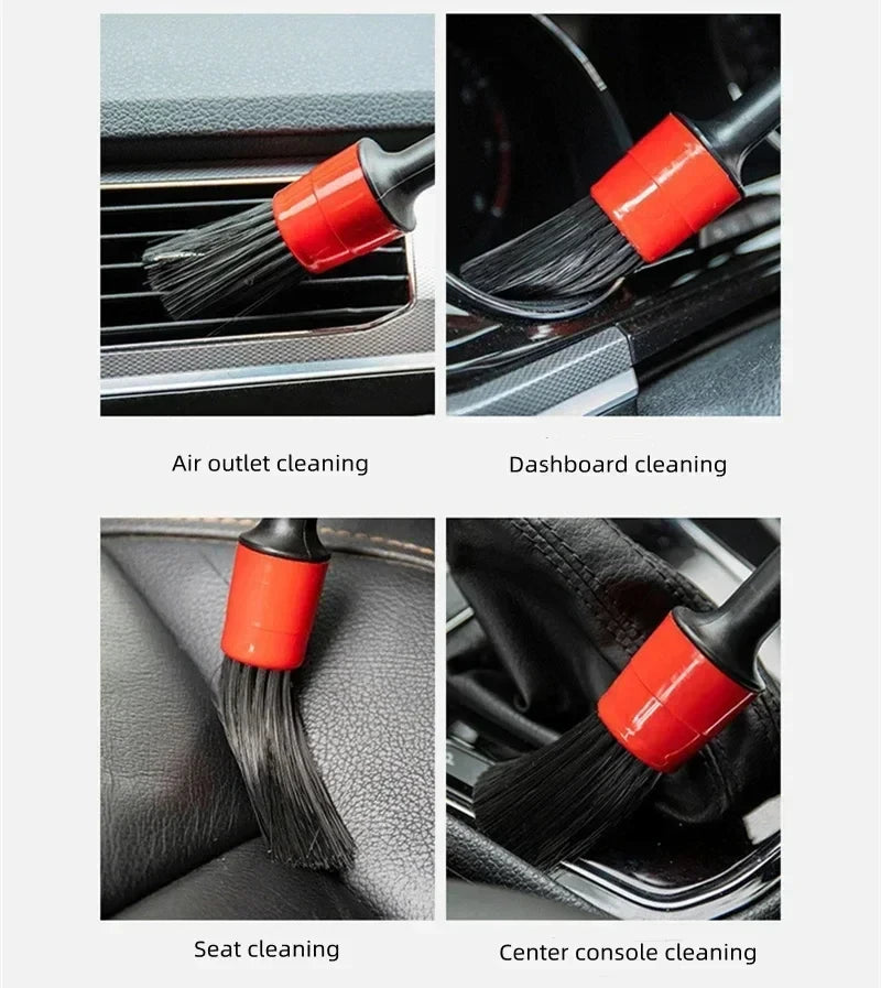 5pcs  Car Wash  Brush  Soft Brush Detail  Brush Small  Automotive