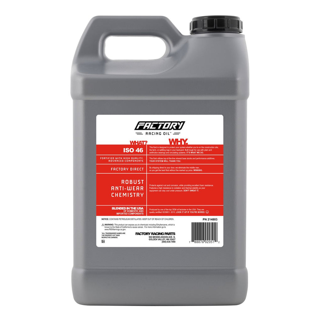 214803 Twin Pack Anti-Wear ISO 46 Hydraulic Fluid - 5 Gallons (2x2.5 Gal bottles)