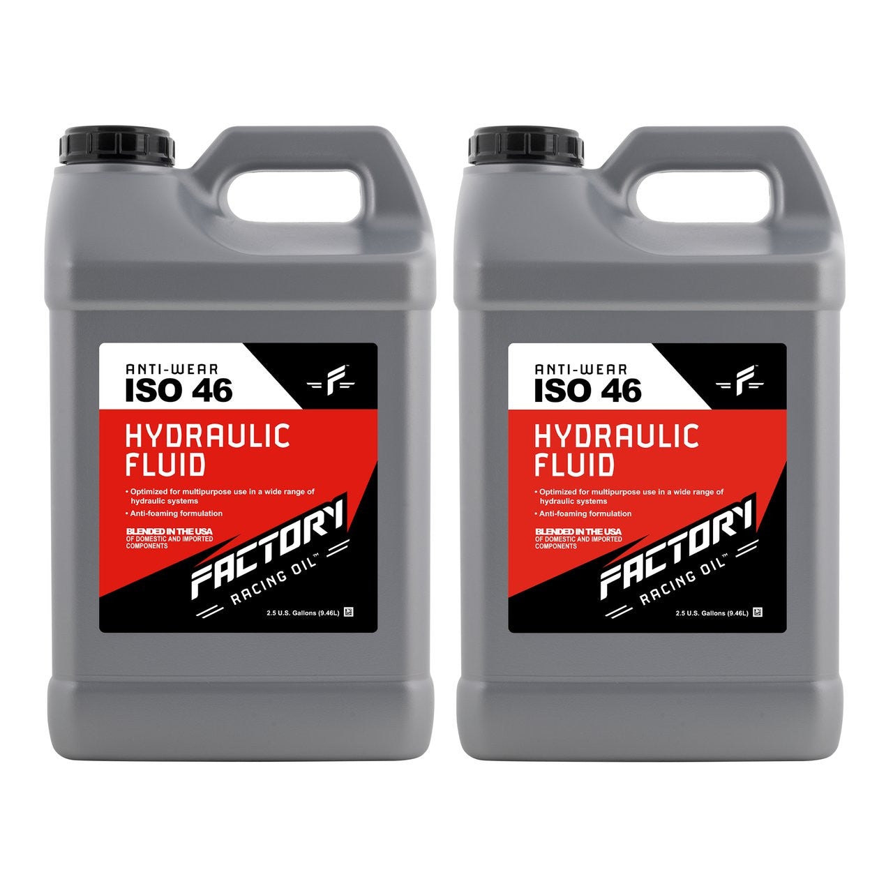 214803 Twin Pack Anti-Wear ISO 46 Hydraulic Fluid - 5 Gallons (2x2.5 Gal bottles)